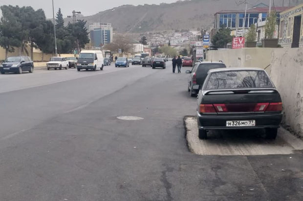 Bakıda analoqu olmayan yol təmiri