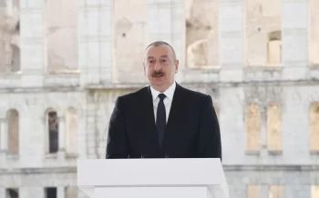 Şuşada Dünya Azərbaycanlılarının V Qurultayı başlayıb, Prezident çıxış edir