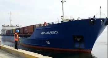 TBNM ilə ASCO gəmisi Hövsan limanına ilk dəfə yük çatdırıb